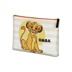 Disney Il Re Leone Sunset-Borsa da Toilette Pochette Soleil, Bianco