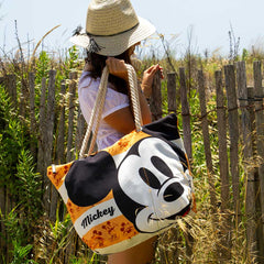 Disney Mickey Mouse Orange-Soleil Beach Bag, Orange