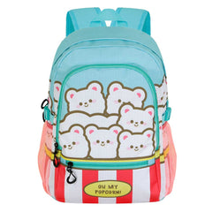 Oh My Pop! Popcorn-Mochila Fight FAN 2.2, Azul