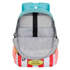 Oh My Pop! Popcorn-Mochila Fight FAN 2.2, Azul