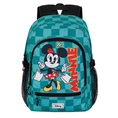 Disney Minnie Mouse Indigo-Zaino Fight FAN 2.2, Turchese