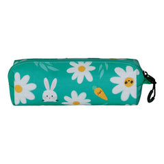 Oh My Pop! Blooming-FAN Square Pencil Case 2.2, Turquoise