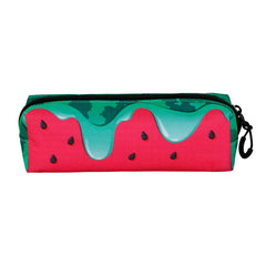 Oh My Pop! Melty Melon-Estuche Portatodo Cuadrado FAN 2.2, Verde