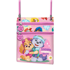Paw Patrol La Pat' Patrouille Friendship-Sac à Bandoulière Action Vertical, Rose
