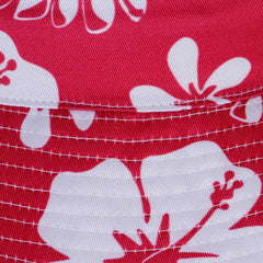 Karactermania Hawaii-Gorro Infantil Bucket, Rojo
