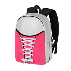 Oh My Pop! Fuchsia-Sneakers Backpack, Fuchsia