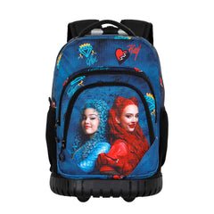 Disney Descendants Wickedly-Zaino Trolley GTS FAN, Multicolore
