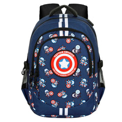 Marvel Captain America -Zaino Running PLUS, Blu