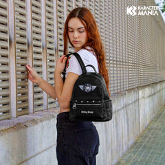 Betty Boop Motor Love-Zainetto Heady, Nero