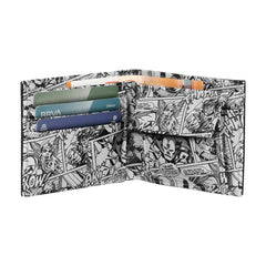 Marvel Captain America Courage-Men's Wallet, Blue