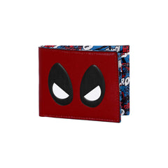 Marvel Deadpool Chibi-Portafoglio da Uomo, Rosso