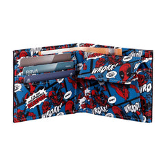 Marvel Deadpool Chibi-Portafoglio da Uomo, Rosso