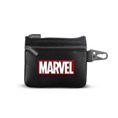 Marvel Comics-Monedero Slim PU, Negro