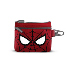Marvel Spiderman Chibi-Monedero Slim PU, Rojo