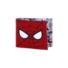 Marvel Spiderman Chibi-Portafoglio da Uomo, Rosso