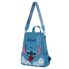 Disney Lilo and Stitch Tongue-Shield Backpack, Blue