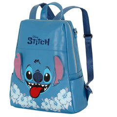 Disney Lilo and Stitch Tongue-Shield Backpack, Blue