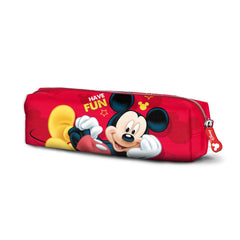 Disney Topolino Laugh-Astuccio Quadrato, Rosso