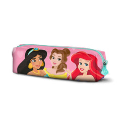 Disney Princesas Charm-Estuche Portatodo Cuadrado, Rosa