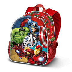 Marvel The Avengers Mithic-Small 3D Backpack, Red