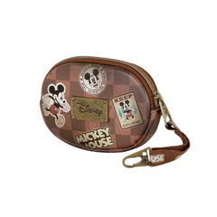Disney Mickey Mouse Journey-Pill Coin Purse, Brown