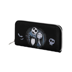 Disney Nightmare Before Christmas Love-Portafoglio Essenziale, Nero