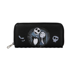 Disney Nightmare Before Christmas Love-Portafoglio Essenziale, Nero
