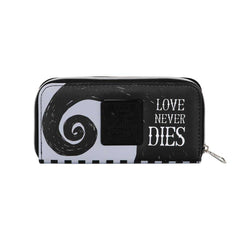 Disney Nightmare Before Christmas Love-Portafoglio Essenziale, Nero