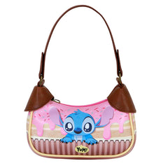 Disney Lilo e Stitch Muffin-Borsa Fancy Casual, Rosa
