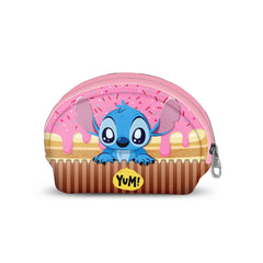Disney Lilo e Stitch Muffin-Portamonete Ovale Casual, Rosa