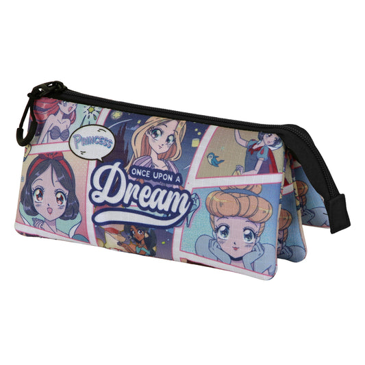 Disney Princesses Comic-Trousse Triple, Multicolore