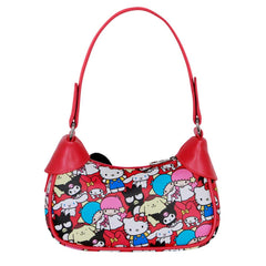 Sanrio Hello Kitty Friends-Borsa Fancy Casual, Multicolore