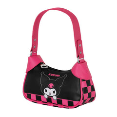 Sanrio Kuromi Chess-Borsa Fancy Casual, Multicolore