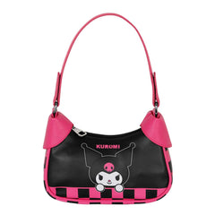 Sanrio Kuromi Chess-Borsa Fancy Casual, Multicolore