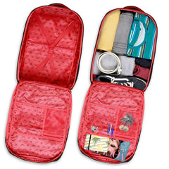 Naruto Clouds-Large Mercury Travel Backpack 47x23x33cm, Black