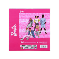 Barbie Varsity-Zestaw prezentowy z pamiętnikiem i modnym długopisem, Różowy