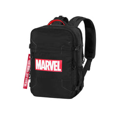 Marvel Comics-Zaino Mercury da Viaggio Aereo 40x20x25cm Bagaglio a Mano, Nero