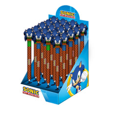 Sonic The Hedgehog Mix-Expositor 24 Unidades Lápiz Eternal, Multicolor