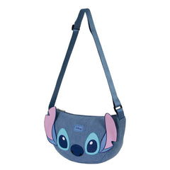 Disney Lilo e Stitch Sight-Borsa Ovale Roy, Blu