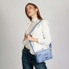 Disney Lilo e Stitch Steel-Borsa Ginger, Blu