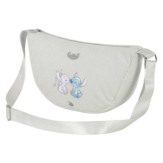 Disney Lilo and Stitch Tender-Roy Oval Bag, Off-white