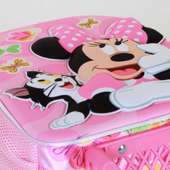 Disney Minnie Mouse Kitten-Zainetto 3D con Ruote Piccolo, Rosa