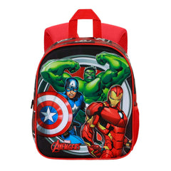 Marvel The Avengers Almighty-Elite 3D Backpack, Red