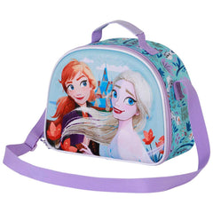 Disney Frozen 2 Spring-Borsa Porta Merenda 3D, Blu