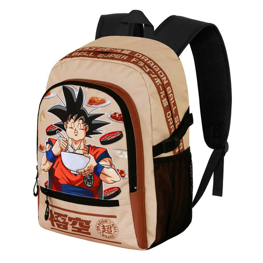 Dragon Ball Goku Foodie-Sac à dos Fight FAN 2.2, Brun