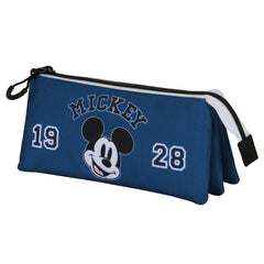 Disney Mickey Mouse Class-Triple Pencil Case, Blue
