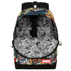 Marvel Spiderman Panels-Sac à dos HS FAN 2.2, Multicolore