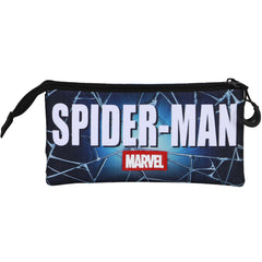 Marvel Spiderman Maximum-Triple Pencil Case, Blue