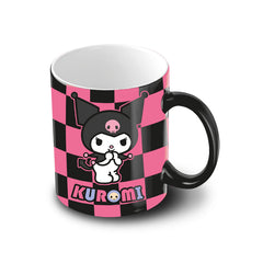 Hello Kitty Kuromi Chess-Kubek, czarny