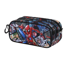 Marvel Spiderman Panels-Estuche Portatodo Trick FAN 2.2, Multicolor